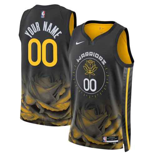 Golden State Warriors Nike 2022/23 Swingman Custom Jersey - City Edition - Black Golden State Warriors Nike 2022/23 Swingman Custom Jersey - City Edition - Black